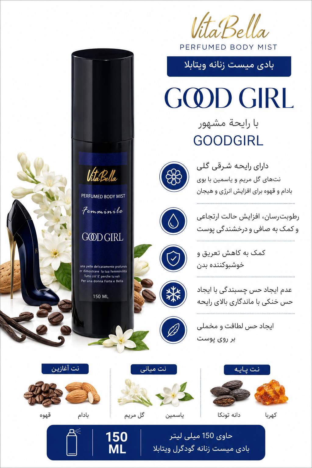 بادی میست گودگرل ویتابلا